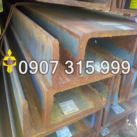 Thép hình U100 U120 U140 U150 U160 U180 size lớn